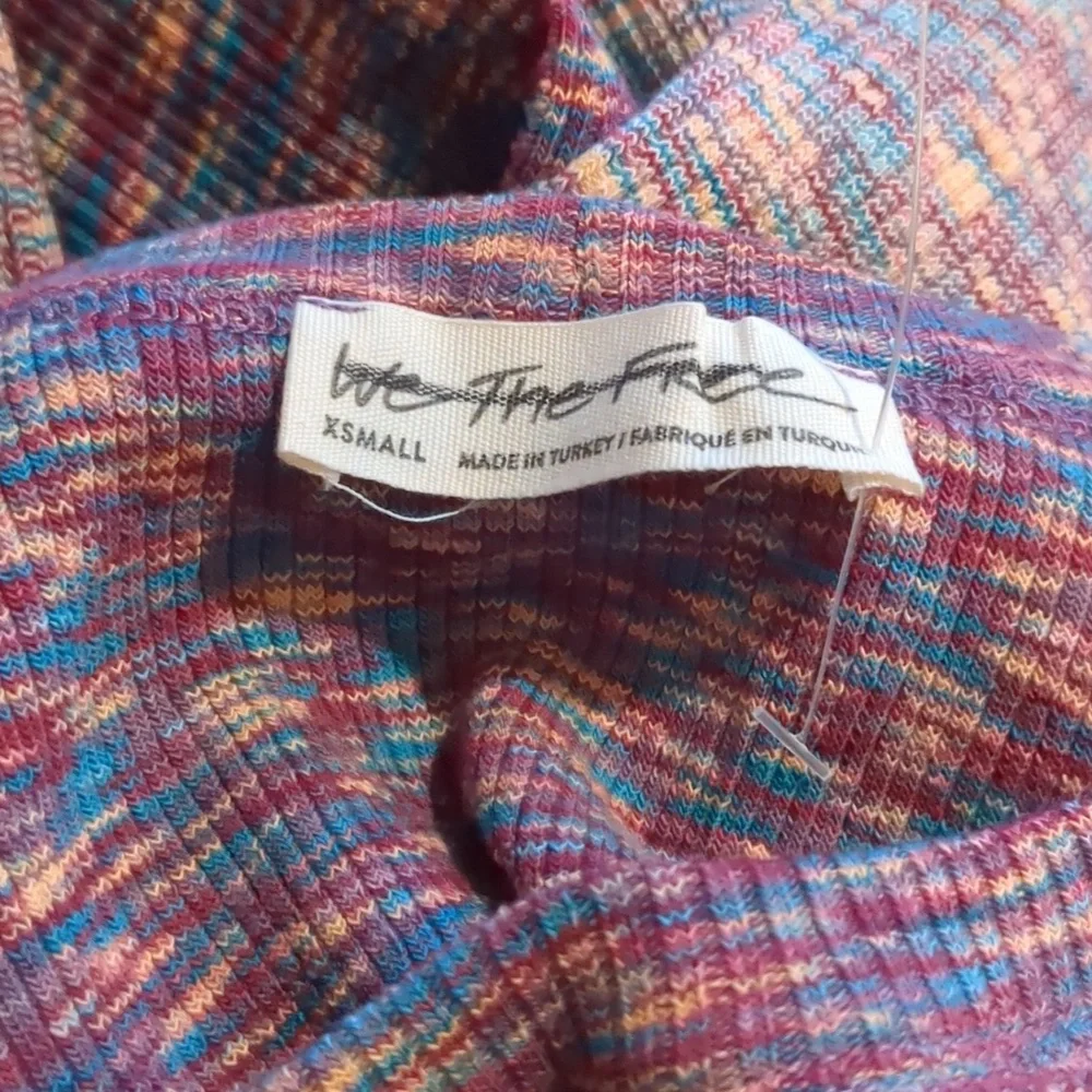 NWOT We the Free Out of Control Purple Thermal Layered Long Sleeve T-shirt - Picture 3 of 5